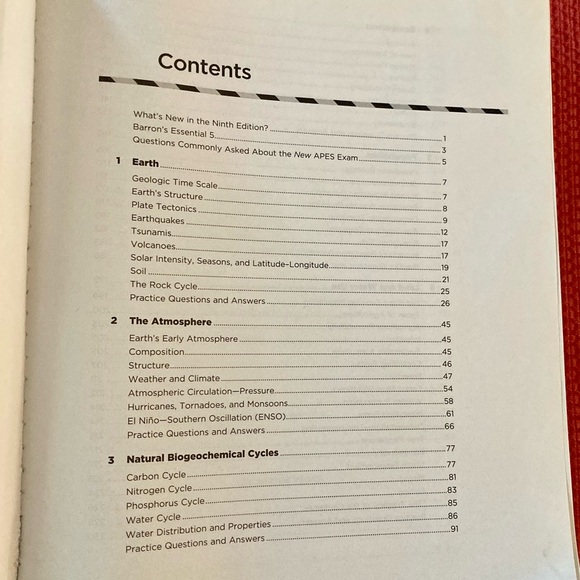 Barron’s AP Environmental Science Premium Test Prep Book - Picture 8 of 9